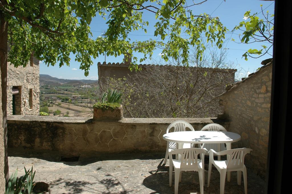 Casa Con Chimenea Y Vista Al Valle - Cal Valeriet Montsonis Extérieur photo